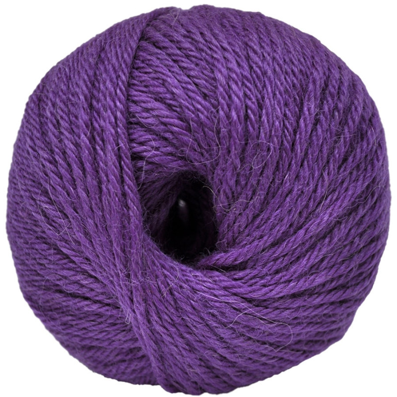 Laine d'alpaga baby - violet - 50 gr.